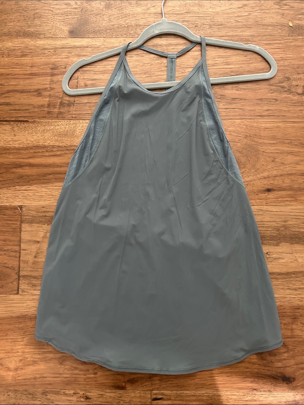 Light Steel Blue Racerback Tank Top